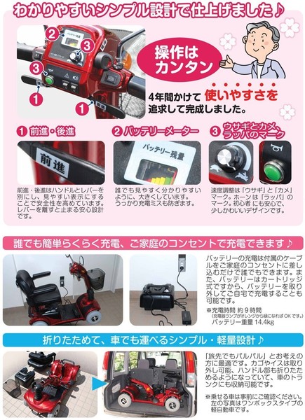簡単操作のシニア電動カート【パルパル】通販販売店! (1).jpg